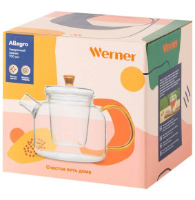 Заварочный чайник 700 мл с фильтром и ситечком  GIPFEL "Werner /Allegro" / 341110