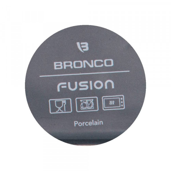Тарелка 25 х 17 х 2 см  Bronco &quot;Fusion /Серый&quot; (2шт.)  / 276991