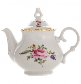 Заварочный чайник 500 мл  МаМ декор "Офелия /Полевой цветок" / 107343