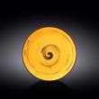 Тарелка 23 см жёлтая  Wilmax &quot;Spiral&quot; / 261600
