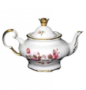 Заварочный чайник 1,2 л  Bohemia Porcelan Moritz Zdekauer 1810 s.r.o. "Анжелика /Букет из роз" / 027666
