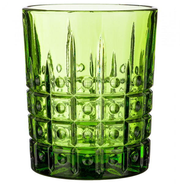 Стаканы для виски 350 мл 6 шт зелёные  LEFARD &quot;Muza Color /Графика&quot; / 192986
