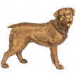 Фигурка 37 см  LEFARD &quot;Собака ротвейлер&quot; /бронза с позолотой / 299045