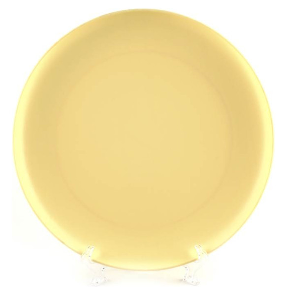 Тарелка 23,5 х 1,6 см жёлтая / 293321