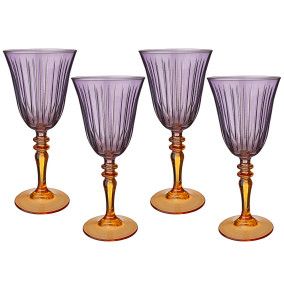Бокалы для белого вина 270 мл 4 шт  Rakle "Sicilia violet" / 328629