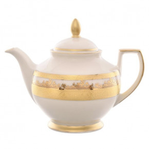 Заварочный чайник 1,2 л  Falkenporzellan "Констанц /Cream Gold 9320 /Золотая лента" / 159908