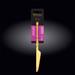 Столовый прибор 1 предмет Нож для стейка 22,5 см  Wilmax "Diva" (блистер) / 261777