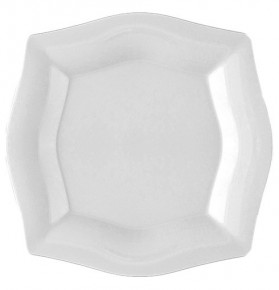Блюдо 32 см квадратное  Royal Czech Porcelain "Львов /Отводка платина"  / 204789