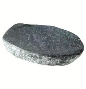 Камень 20 х 10 х 2 см для подачи зеленый гранит /Молекулярная кухня / 320619