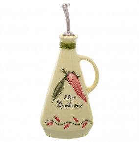 Бутылка для масла 750 мл 26,5 см  Artigianato Ceramico by Caroline "Oliere Classiche"лимонно-желтая / 228426