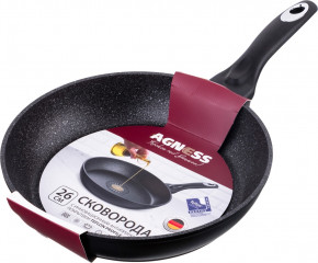 Сковорода 26 см с антипригарным покрытием  Agness "AGNESS"  / 207773