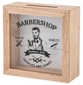 Копилка для мужчин 15 х 5 х 15 см  LEFARD "Barbershop" / 254960