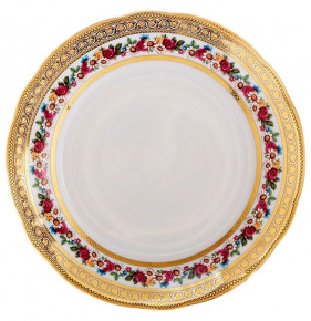 Набор тарелок 19 см 6 шт  Bohemia Porcelan Moritz Zdekauer 1810 s.r.o. "Анжелика /Цветочный венок" / 091846