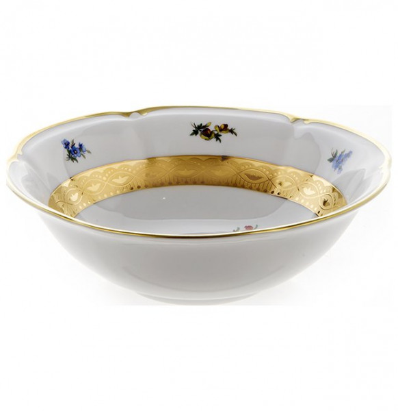 Набор салатников 19 см 6 шт  Bavarian Porcelain &quot;Мария-Тереза /Мелкие цветы /Золотая лента&quot; / 131283