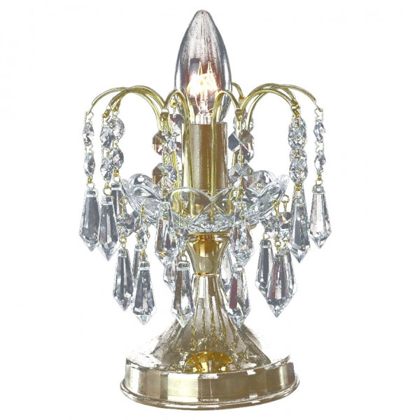 Лампа настольная 1 рожковая золото  Titania Lux &quot;Титания люкс&quot; / 097643
