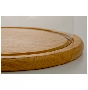 Подставка для сыра 12 х 20,7 см с крышкой "Trendglas" / 035150
