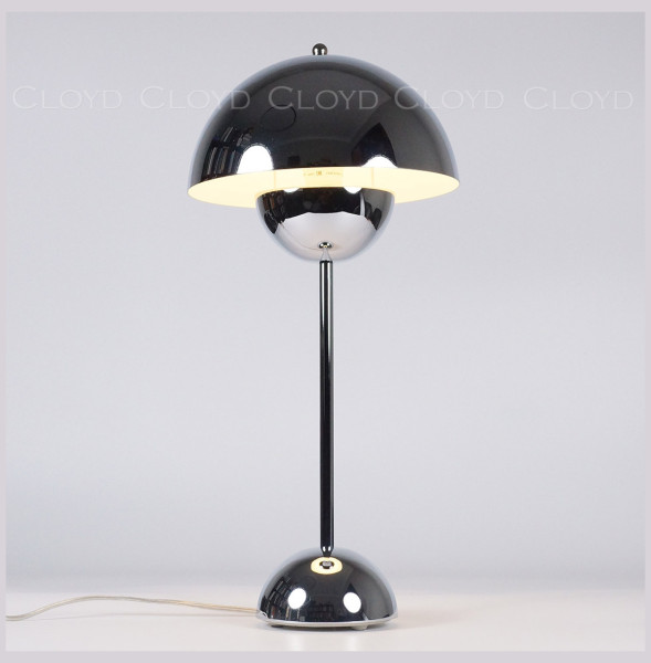 Настольная лампа 1 рожковая  Cloyd &quot;ERMA-B&quot; / выс. 50 см - хром / 347830