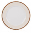Набор тарелок 19 см 6 шт  Thun &quot;Кристина /Бежевая с золотом&quot; / 039289