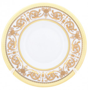 Набор тарелок 22 см 6 шт глубокие  Falkenporzellan "Констанц /Императорское золото" / 272704