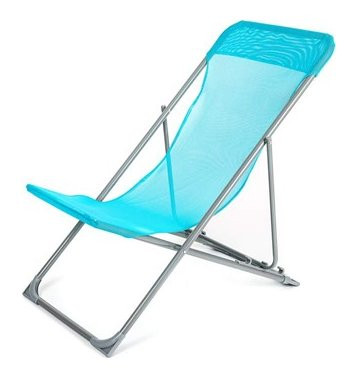 Складное пляжное кресло 56,5 х 91 х 96 см светло-голубое &quot;Banquet /Карибы&quot; / 152573