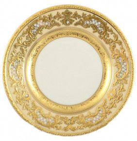 Набор тарелок 17 см 6 шт  Falkenporzellan "Констанц /Алена золото 3D" крем / 106254