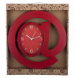 Часы настенные 30 см кварцевые красные  LEFARD &quot;СОБАЧКА&quot; / 187938