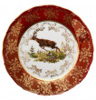 Набор тарелок 17 см 6 шт  Bohemia Porcelan Moritz Zdekauer 1810 s.r.o. &quot;Магнолия /Охота красная&quot; / 038331