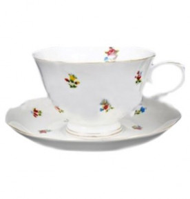 Набор чайных пар 6 шт  Royal Classics "Мелкие цветы" / 167549
