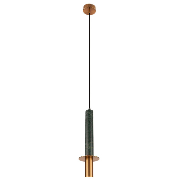 Подвесной светильник Cloyd CLARNET P1 / выс. 36 см - зелен.мрамор / 311845