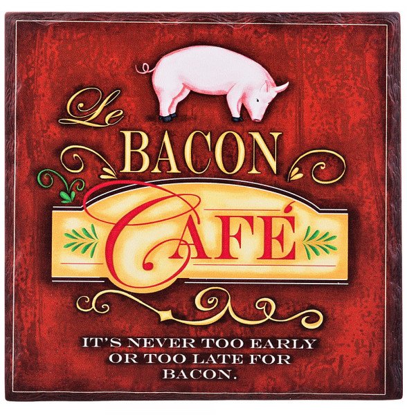 Подставка под горячее 20 х 20 см  LEFARD &quot;Bacon Cafe&quot; / 257039