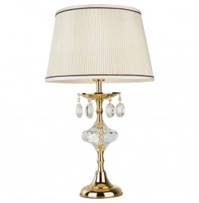 Лампа настольная 1 рожковая  Wertmark "VICTORIA" золотое покрытие 18 карат / 302811
