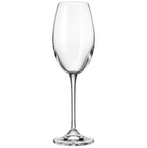 Бокалы для белого вина 300 мл 6 шт  Crystalite Bohemia "Иста /Без декора" / 147903