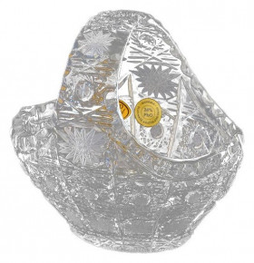 Корзинка 10 см  Aurum Crystal "Хрусталь резной" / 034944