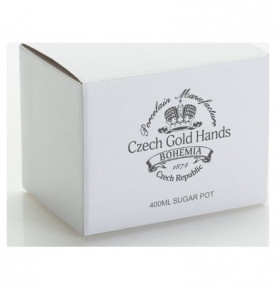 Чайный сервиз на 6 персон 15 предметов  Porcelaine Czech Gold Hands "Луиза /Охота"  / 153069