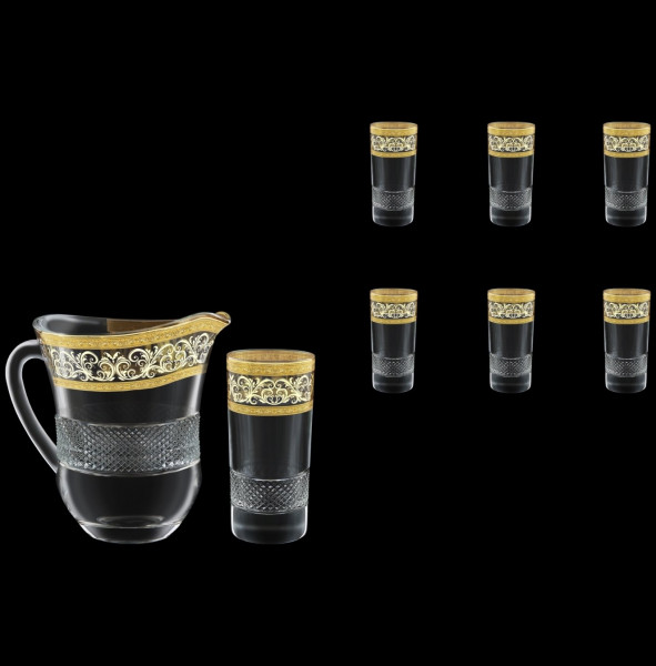 Набор для воды 7 предметов (кувшин 1,2 л + 6 стаканов)  Astra Gold &quot;Аллегро&quot; / 127740