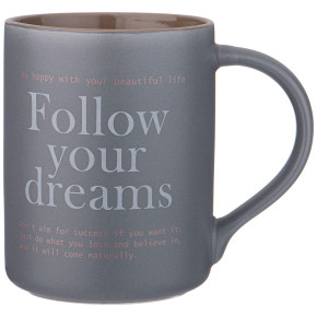 Кружка 400 мл  LEFARD "Coffeemania /Follow your dreams" / 337447