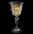 Бокалы для белого вина 130 мл 6 шт  Aurum Crystal &quot;Лаура /Хрусталь с золотом&quot; / 033481