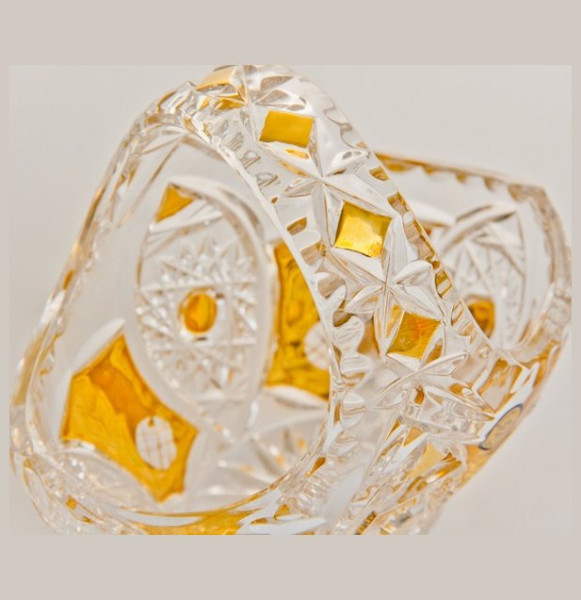 Корзинка 12 см  Aurum Crystal &quot;Хрусталь с золотом&quot; / 006843