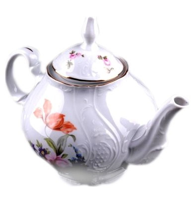 Заварочный чайник 1,2 л с дырочками (внутри)  Thun &quot;Бернадотт /Полевой цветок&quot; / 114159