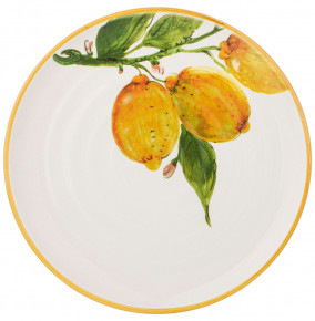 Тарелка 23 см 1 шт  Ceramica Cuore "Limoni" / 228062