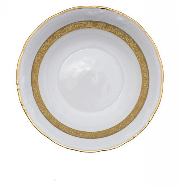 Салатник 16 см  Royal Czech Porcelain &quot;Мария-Тереза /Золотая Лента /Блестящая&quot; / 204353