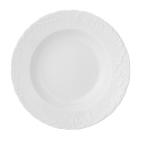 Тарелка 22,5 см глубокая  Cmielow "Рококо /Без декора" / 111605