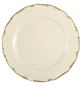 Набор тарелок 25 см 6 шт  Bohemia Porcelan Moritz Zdekauer 1810 s.r.o. "Анжелика /Золотая отводка /СК" / 066423