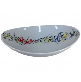 Набор тарелок 23 см 6 шт глубокие  Thun "Лоос /Цветочный орнамент" / 244924