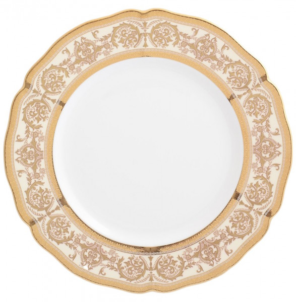 Набор тарелок 27 см 6 шт  Hankook Prouna &quot;Кларис /Золотая романтика&quot; крем / 151936