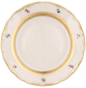 Набор тарелок 25 см 6 шт  Leander "Аляска /Мелкие цветы /золото /3052 /СК" / 313608