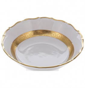 Салатник 23 см  Bavarian Porcelain "Мария-Тереза /Золотая лента" / 093135