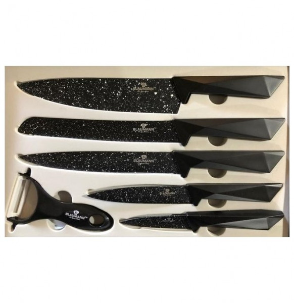 Набор ножей для кухни 6 предметов  Berlinger Haus &quot;Blaumann&quot; / 147748