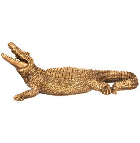 Фигурка 87 см  LEFARD "Крокодил" /бронза с позолотой / 298997