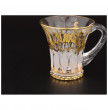 Чайные чашки 180 мл 6 шт  Crystalite Bohemia &quot;Веллингтон /Золотой узор&quot; / 118340